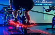 High energy indoor cycling